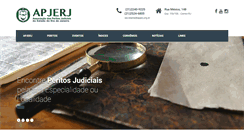 Desktop Screenshot of apjerj.org.br
