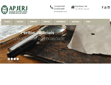 Tablet Screenshot of apjerj.org.br